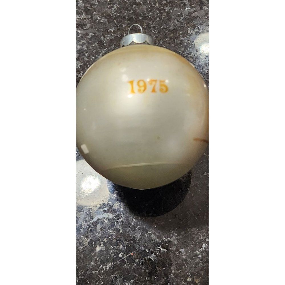 1975 Vintage Klipsainger White-Breasted Nuthatch Christmas Ball Ornament - Picture 7 of 8